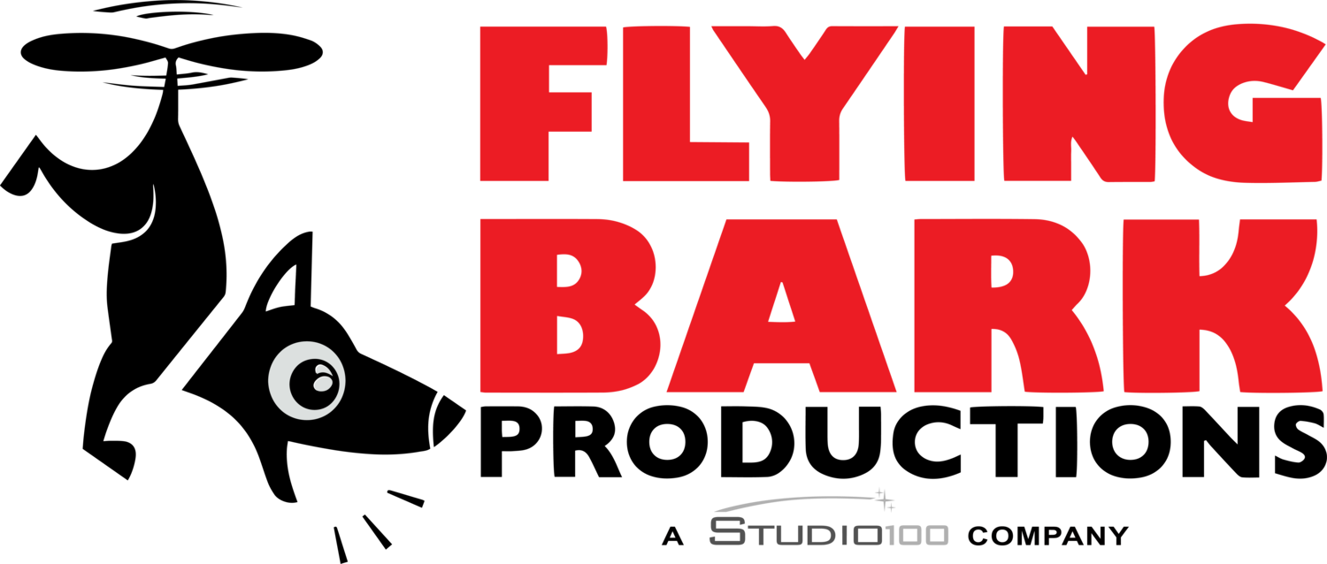 Flying Bark Productions Logo